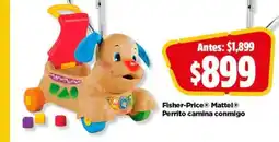 Bodega Aurrerá Fisher-Price Mattel Perrito camina conmigo oferta