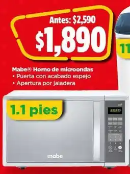 Mabe Horno de microondas