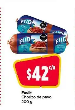 Bodega Aurrerá Fud Chorizo de pavo oferta