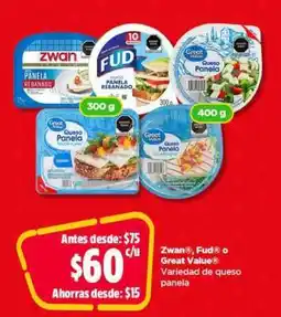 Bodega Aurrerá Zwan , Fud o Great Value oferta