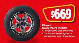 Bodega Aurrerá Mirage Llanta 175/70 R13 82H oferta