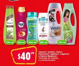 Bodega Aurrerá Variedad de shampoo o acondicionador oferta