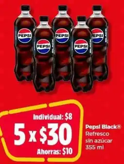 Bodega Aurrerá Pepsi Black oferta