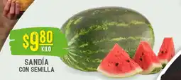 Soriana Súper Sandía con semilla oferta