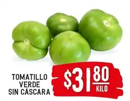 Soriana Híper TOMATILLO VERDE SIN CÁSCARA oferta