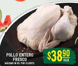 Pollo Entero Fresco