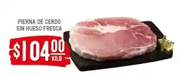 Soriana Híper Pierna de cerdo sin hueso fresca oferta