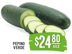 Soriana Súper Pepino verde oferta