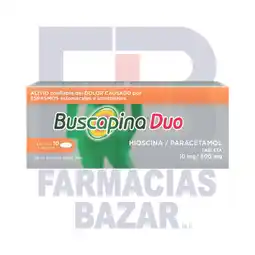 Farmacias Bazar BUSCAPINA DUO 10/500MG 10 TABLETAS oferta