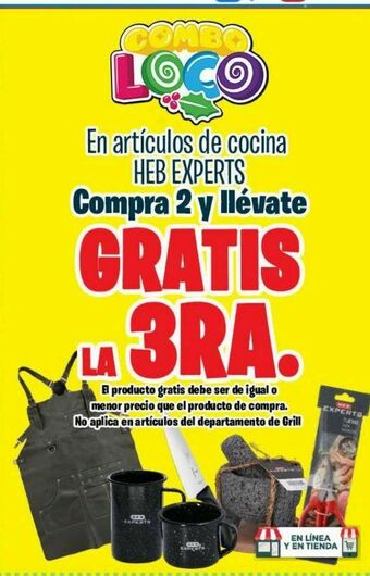 HEB Articulos de cocina oferta