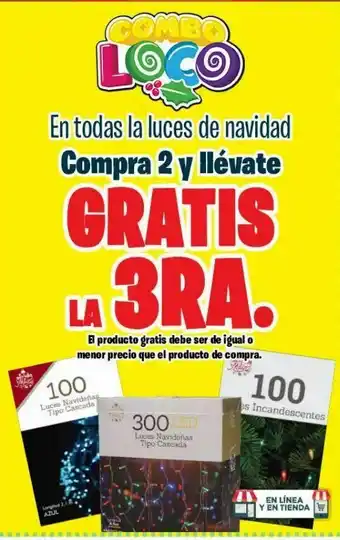 HEB Luces de navidad oferta