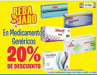 HEB Medicamentos genericos oferta