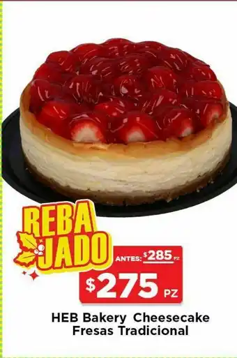 Heb bakery cheesecake fresa tradicional