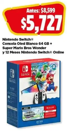 Bodega Aurrerá Nintendo switch oferta