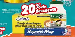 Zorro Splenda / Knorr / Reynolds oferta