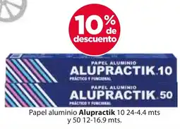Papel aluminio Alupractik