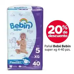 Pañal Bebé Bebin super xg