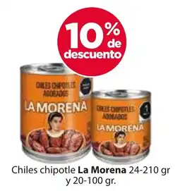 Chiles chipotle La Morena