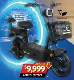 Bicicleta eléctrica Honey Whale US1