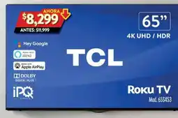 Walmart TCL Roku TV 4K UHD / HDR oferta