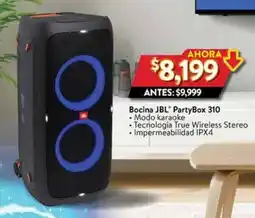 Walmart Bocina JBL PartyBox 310 oferta