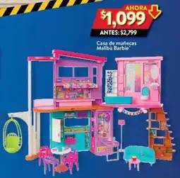 Walmart Casa de muñecas Malibú Barbie oferta