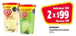 Bodega Aurrerá Holanda Helado oferta