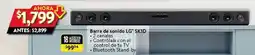 Walmart Barra de sonido LG SKID oferta