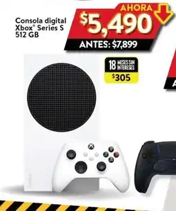 Walmart Consola digital Xbox Series S 512 GB oferta
