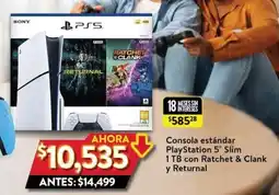 Consola estándar PlayStation 5 Slim 1 TB con Ratchet & Clank y Returnal