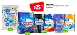 Bodega Aurrerá Great Value Detergente liquid, en polvo o multiusos oferta