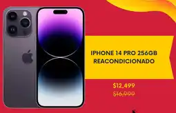 Elektra Iphone 14 pro 256gb reacondicionado oferta