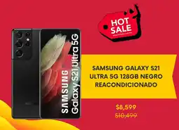 Elektra Samsung galaxy s21 ultra 5g 128gb negro reacondicionado oferta