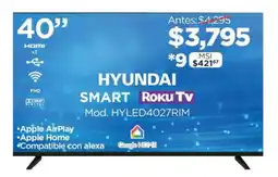Chedraui Hyundai Smart Roku TV oferta