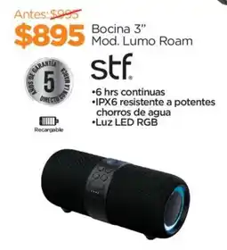 Chedraui stf Bocina 3" oferta