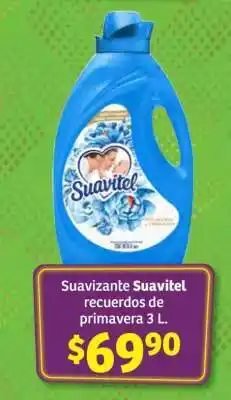 Soriana Súper Suavizante Suavitel recuerdos de primavera 3 L oferta
