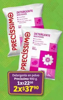 Soriana Súper Detergente en polvo Precissimo 900 g oferta