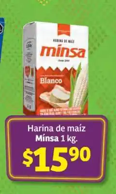 Soriana Híper Harina de maíz Minsa 1 kg oferta