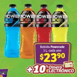 Soriana Híper Bebida Powerade oferta