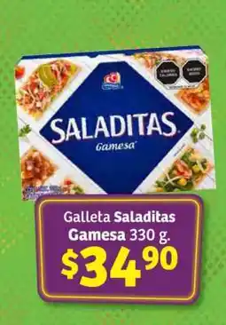 Soriana Súper Galleta Saladitas Gamesa 330 g oferta