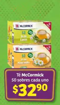 Soriana Híper Té McCormick oferta