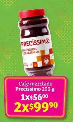Soriana Súper Café mezclado Precíssimo 200 g oferta