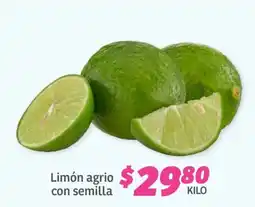 Soriana Súper Limón Agrio con Semilla oferta