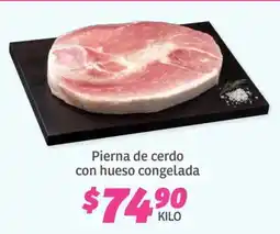 Soriana Súper PIERNA DE CERDO CON HUESO CONGELADA oferta