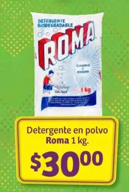 Soriana Híper Detergente en polvo Roma 1 kg oferta