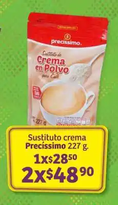 Soriana Híper Sustituto crema Precíssimo 227 g oferta