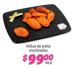 Alitas de pollo enchiladas