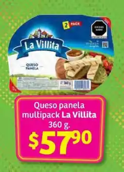 Soriana Híper Queso panela multipack La Villita oferta