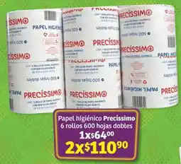 Soriana Híper Papel higiénico PRECÍSSIMO oferta