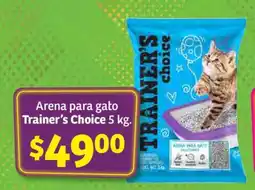 Soriana Híper Arena para gato Trainer’s Choice 5 kg oferta